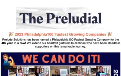 Prelude 2023 Philadephia100 Fastest Growing Companies
