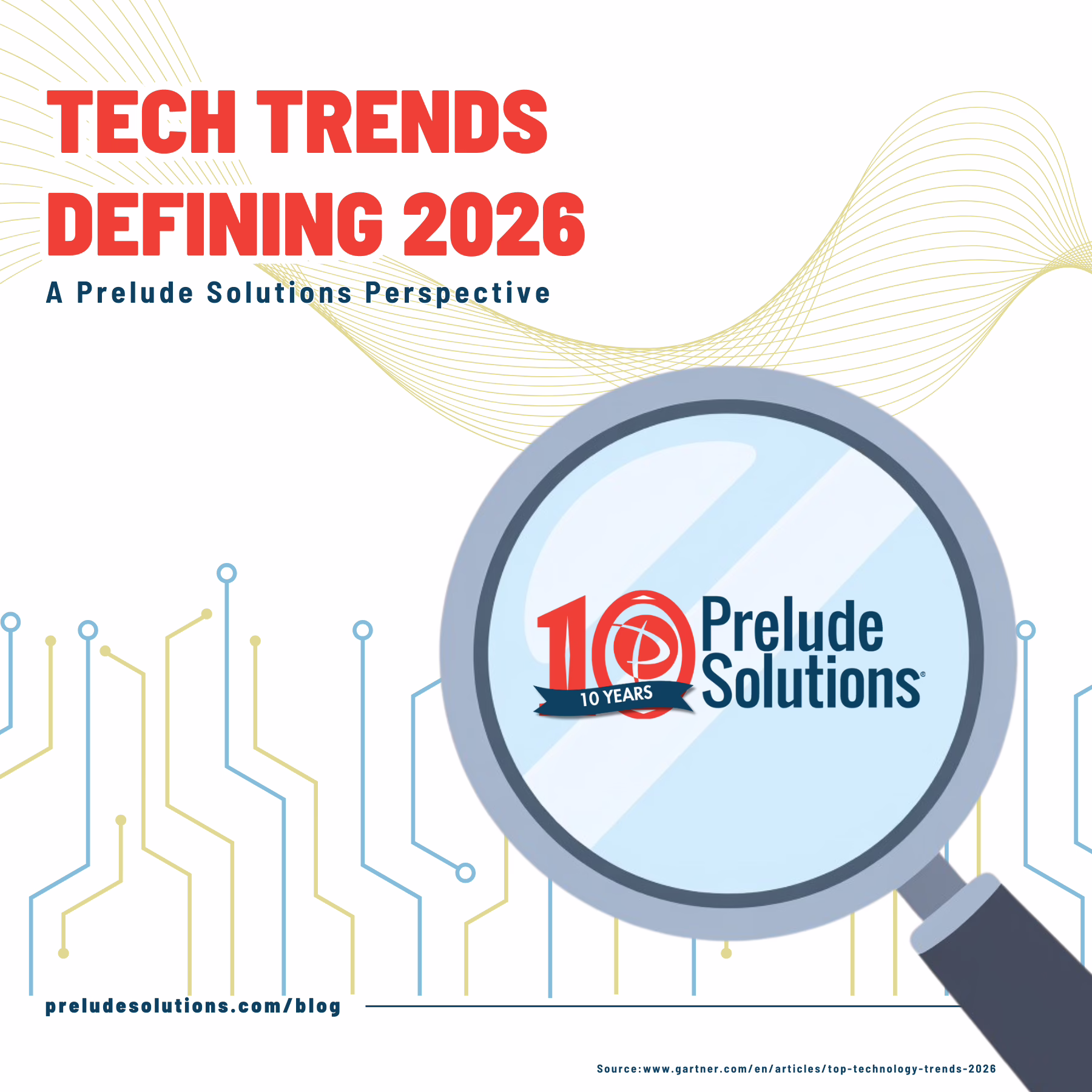 The Top 10 Tech Trends Shaping 2026, What Gartner Says and What It Means for Your IT Strategy